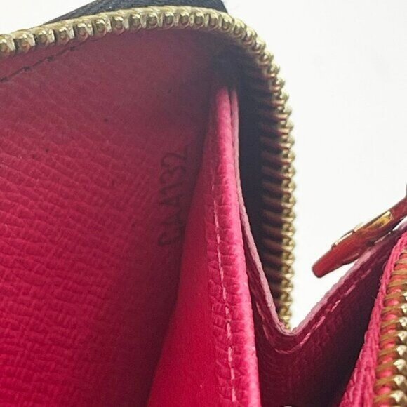 Authentic Louis Vuitton Monogram Multicolor Zippy Wallet Black Pink - Picture 10 of 10